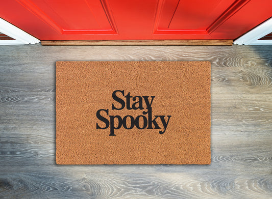Stay Spooky Welcome Mat