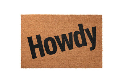 Howdy Welcome Mat