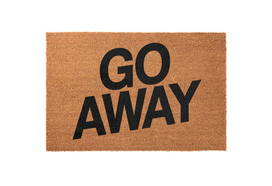 Go Away Welcome Mat