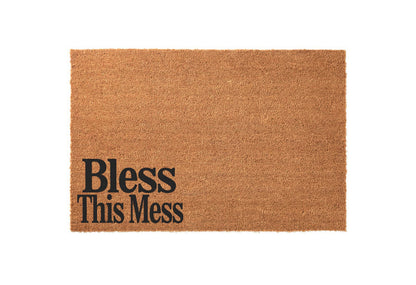 Bless This Mess Welcome Mat