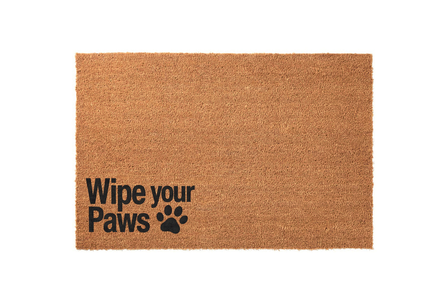 Wipe Your Paws Welcome Mat