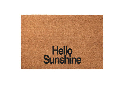 Hello Sunshine Welcome Mat