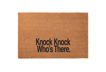 Knock Knock, Who's There Welcome Mat