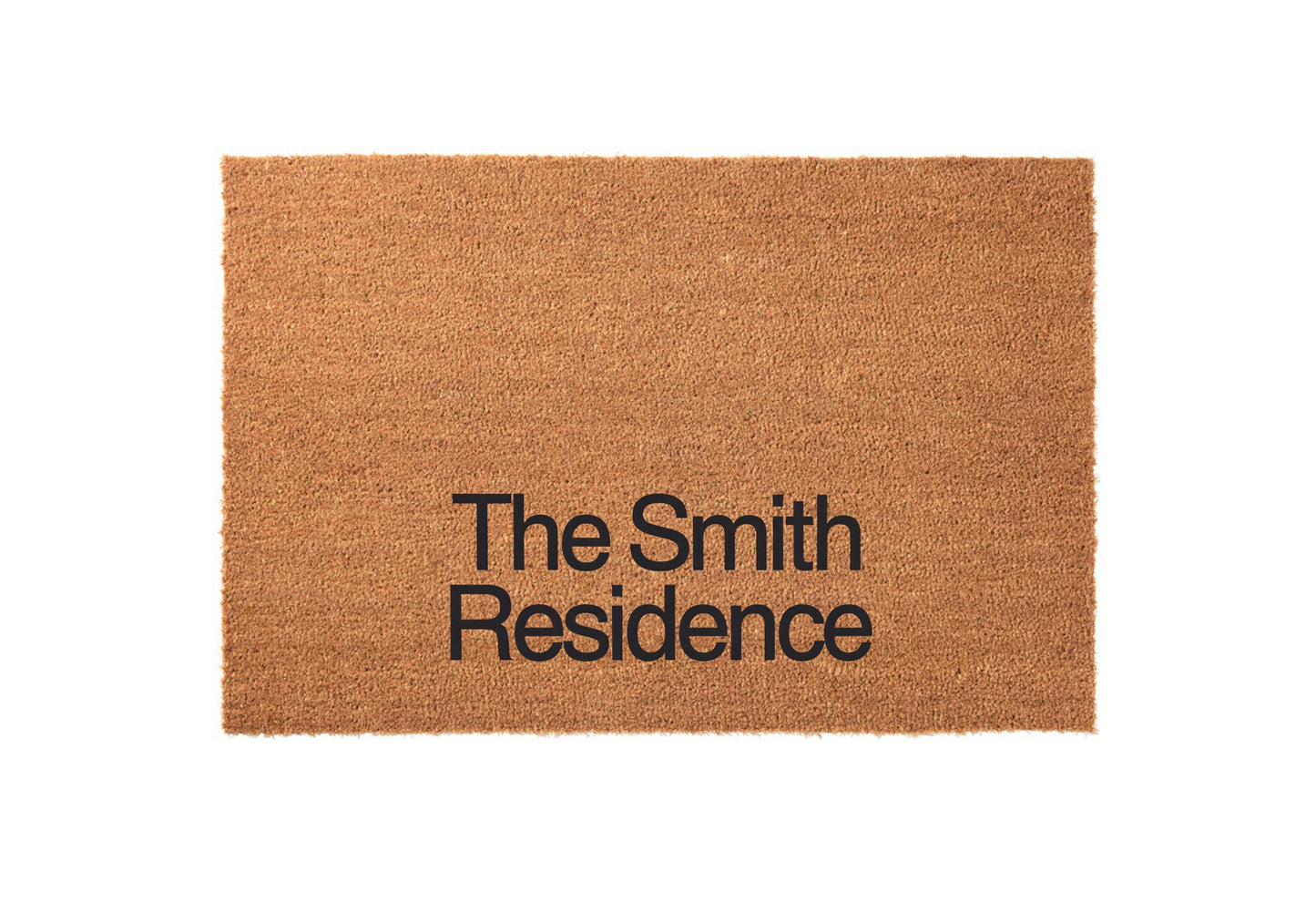 The [Last Name] Residence Welcome Mat