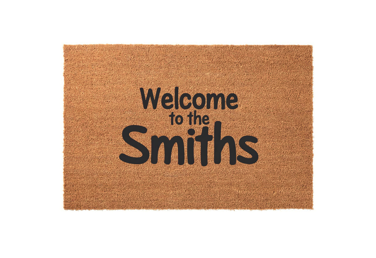 Welcome to the [Last Name]s Welcome Mat