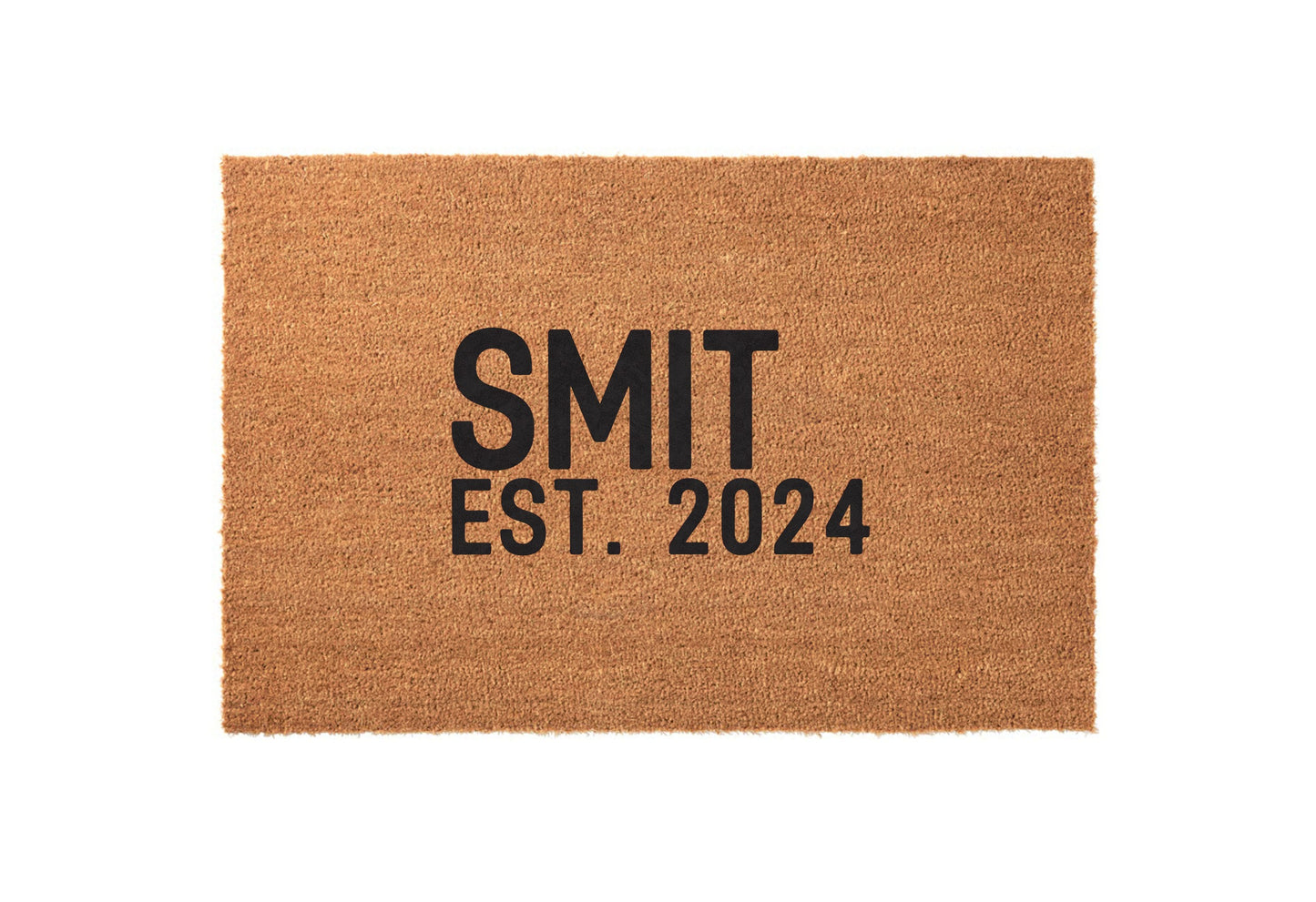 Est. Year Family Name Welcome Mat