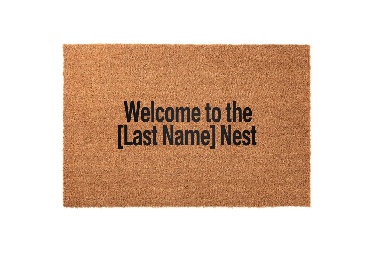 Welcome to Our Nest Welcome Mat