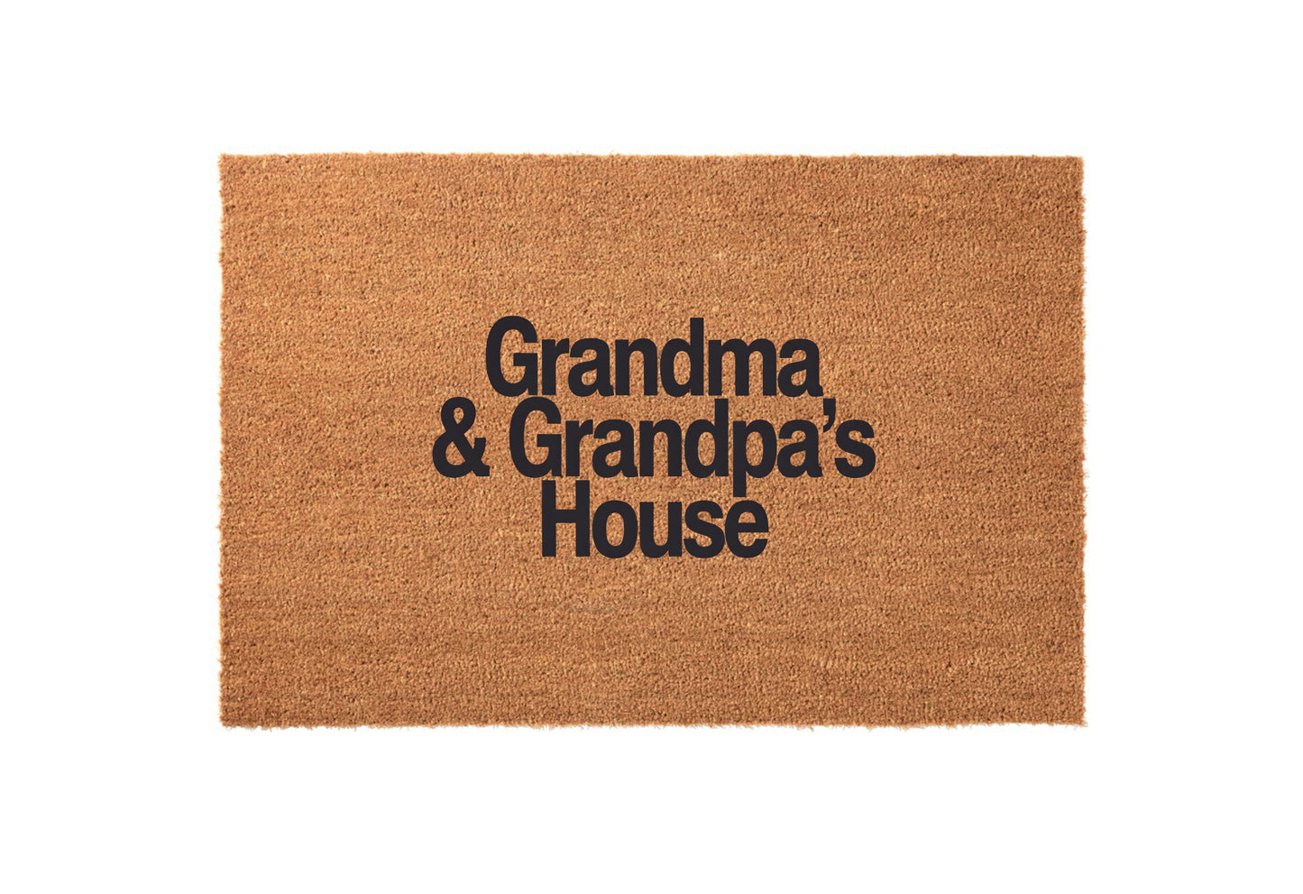 Grandma & Grandpa's House Welcome Mat