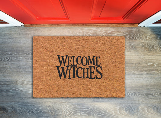 Welcome Witches Welcome Mat