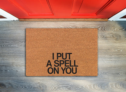 I Put a Spell on You Welcome Mat