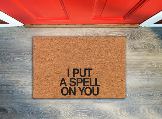 I Put a Spell on You Welcome Mat