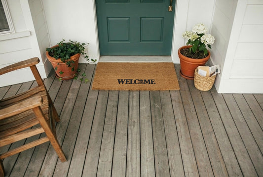 Skull & Crossbones Welcome Welcome Mat