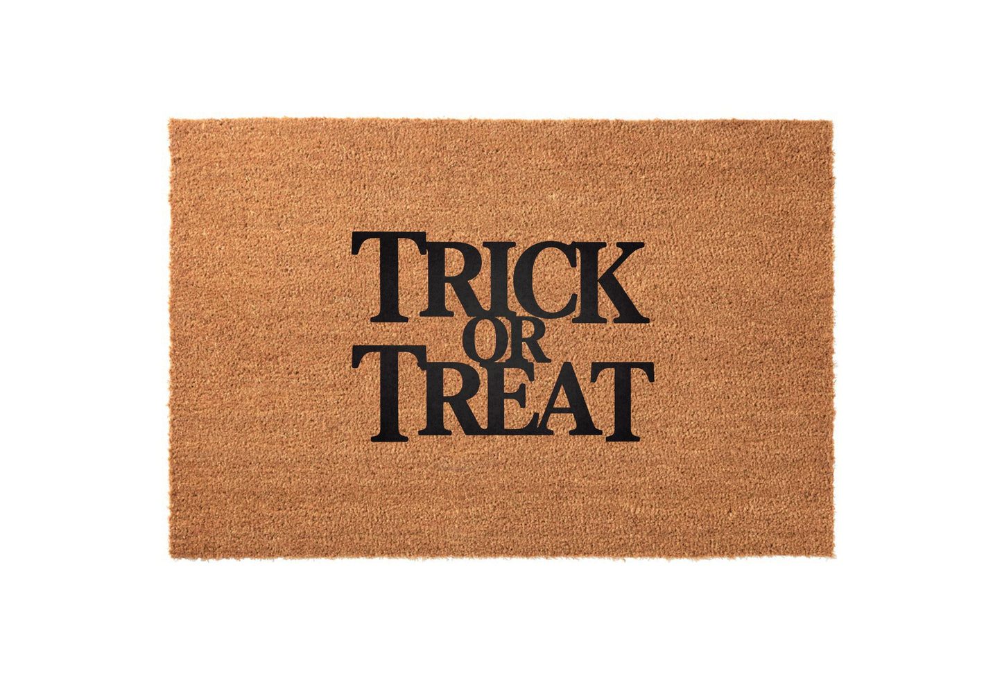 Trick or Treat Welcome Mat