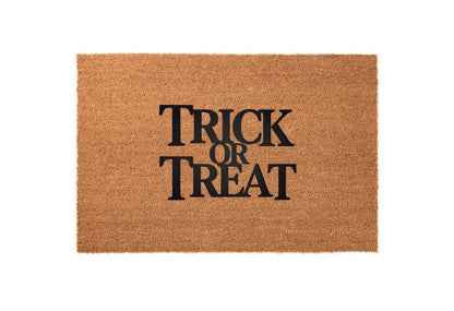 Trick or Treat Welcome Mat
