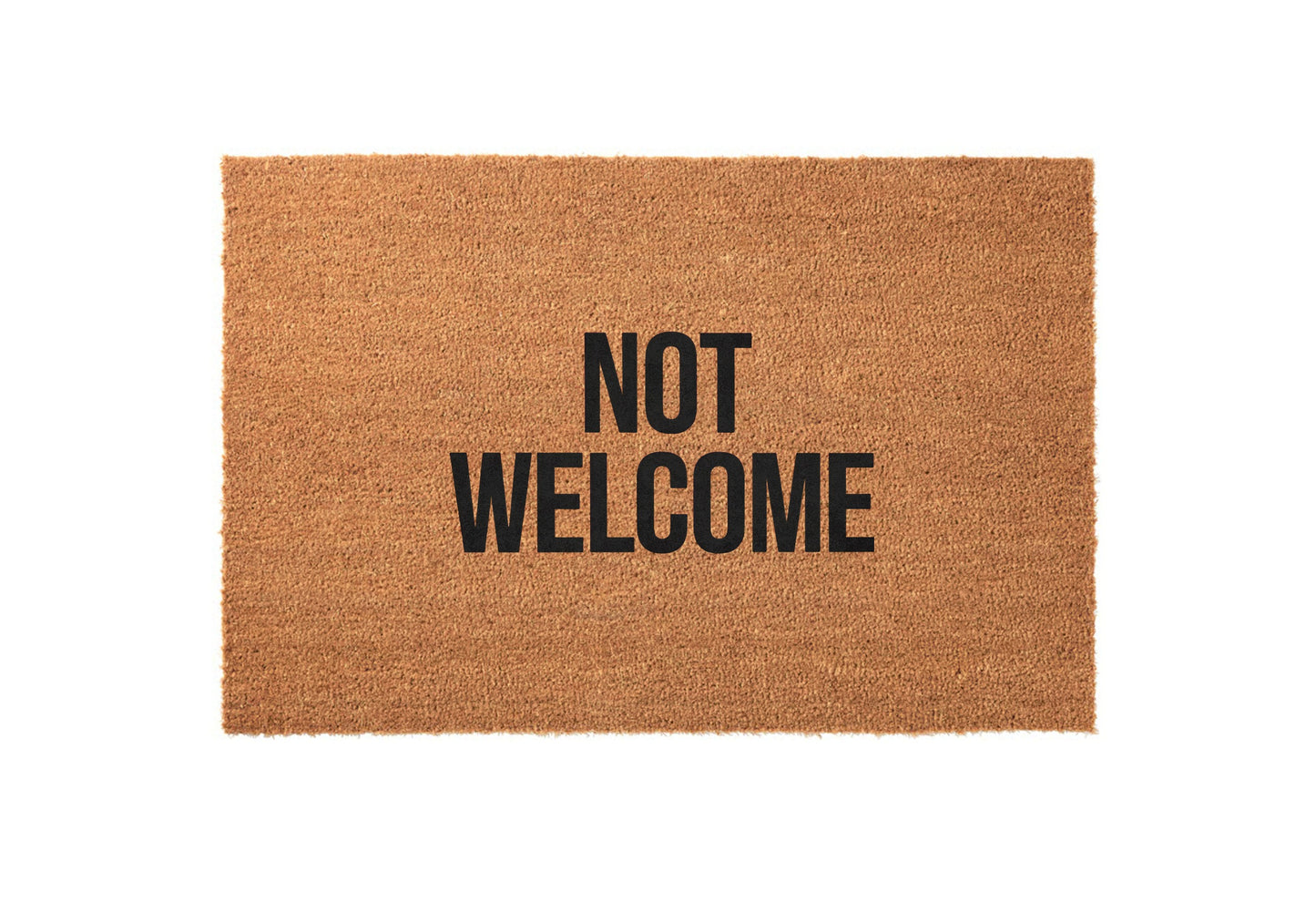 Gothic Bat Unwelcome Mat Welcome Mat