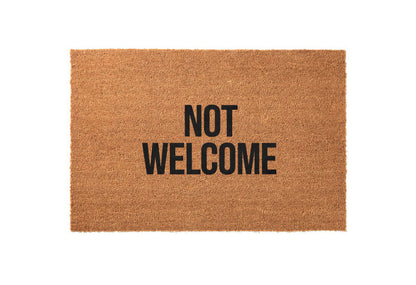 Gothic Bat Unwelcome Mat Welcome Mat