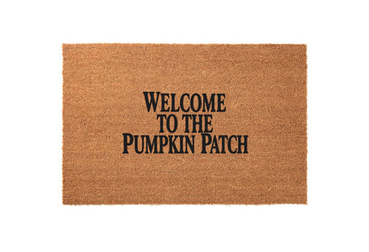 Pumpkin Patch Welcome Welcome Mat
