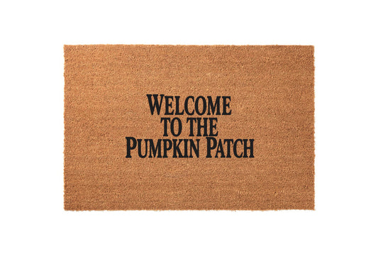 Pumpkin Patch Welcome Welcome Mat