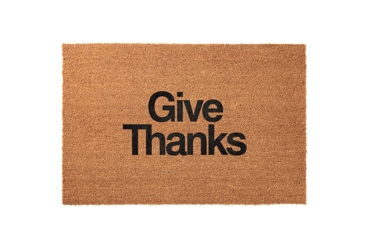Give Thanks Welcome Mat