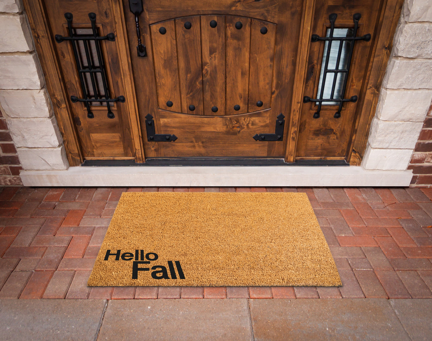 Hello Fall Welcome Mat