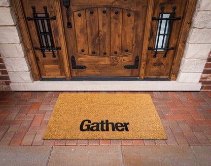 Gather Together Welcome Mat