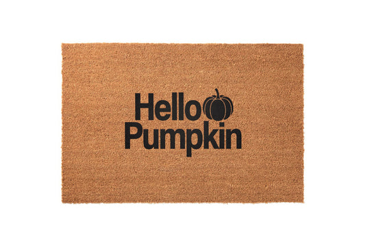 Hello Pumpkin Welcome Mat