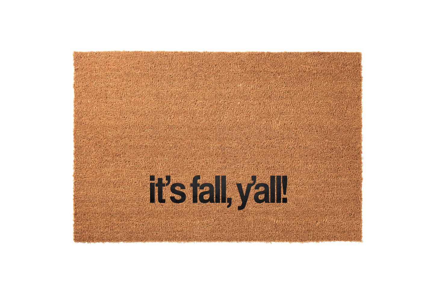Fall Y'all Welcome Mat