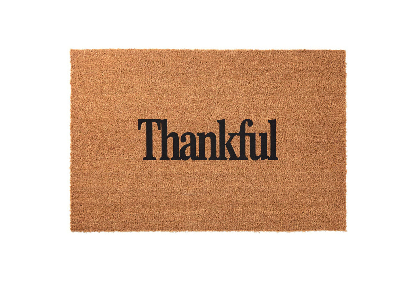 Thankful Harvest Wreath Welcome Mat