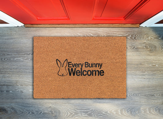 Every Bunny Welcome Welcome Mat
