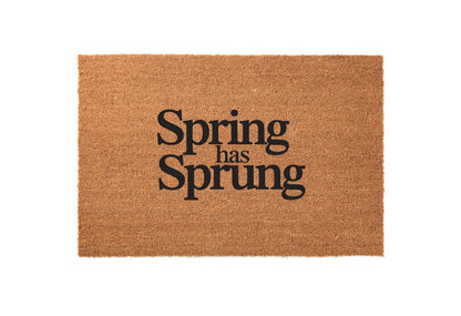 Spring Has Sprung Welcome Mat