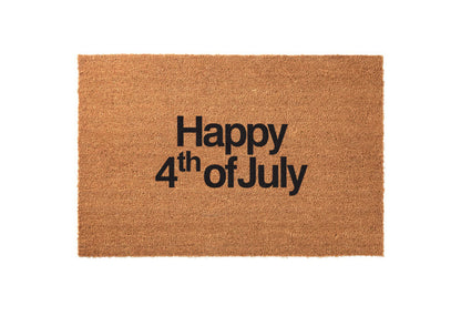 Happy 4th of July Classic Welcome Mat