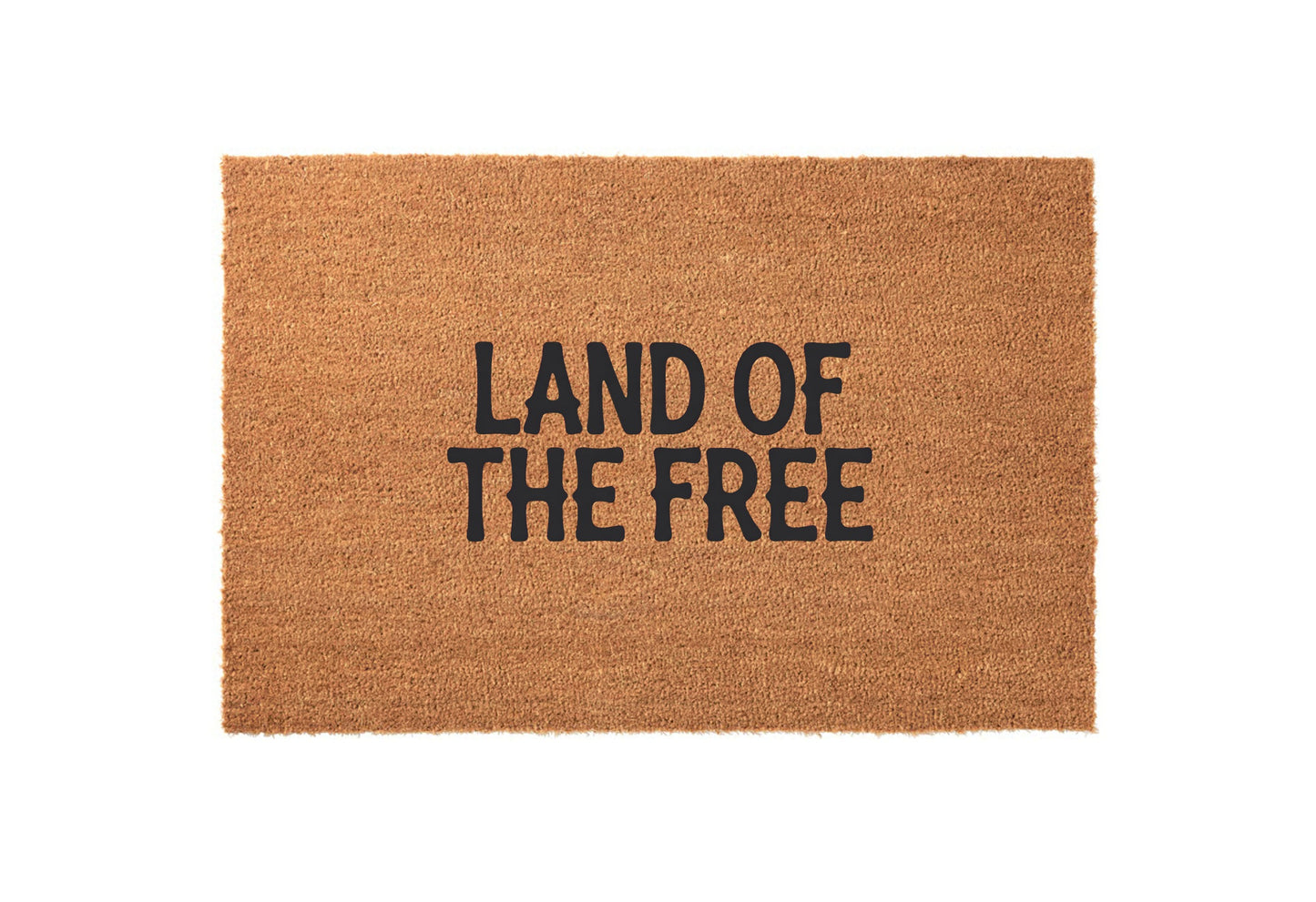 Land of the Free Welcome Mat