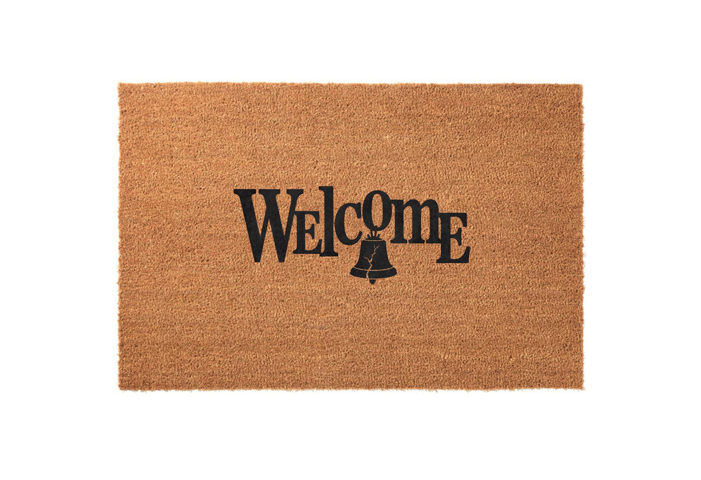 Liberty Bell Welcome Welcome Mat