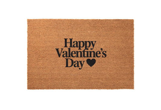 Happy Valentine's Day Classic Welcome Mat