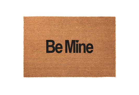 Be Mine Heart Design Welcome Mat