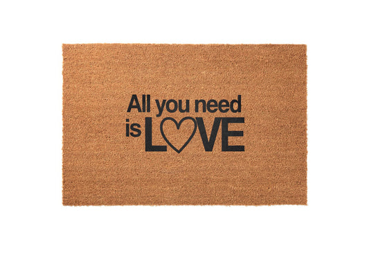 All You Need is Love Welcome Mat