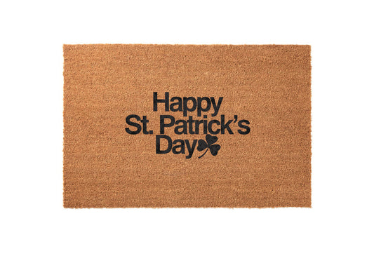 Happy St. Patrick's Day Classic Welcome Mat