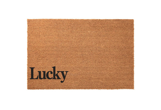 Lucky Welcome Welcome Mat