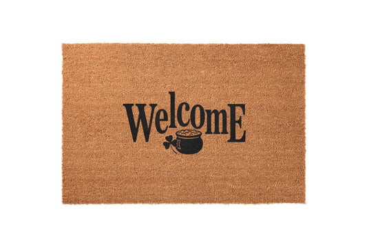 Pot of Gold Welcome Welcome Mat