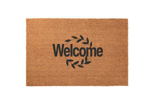 Housewarming Gift Welcome Wreath Welcome Mat