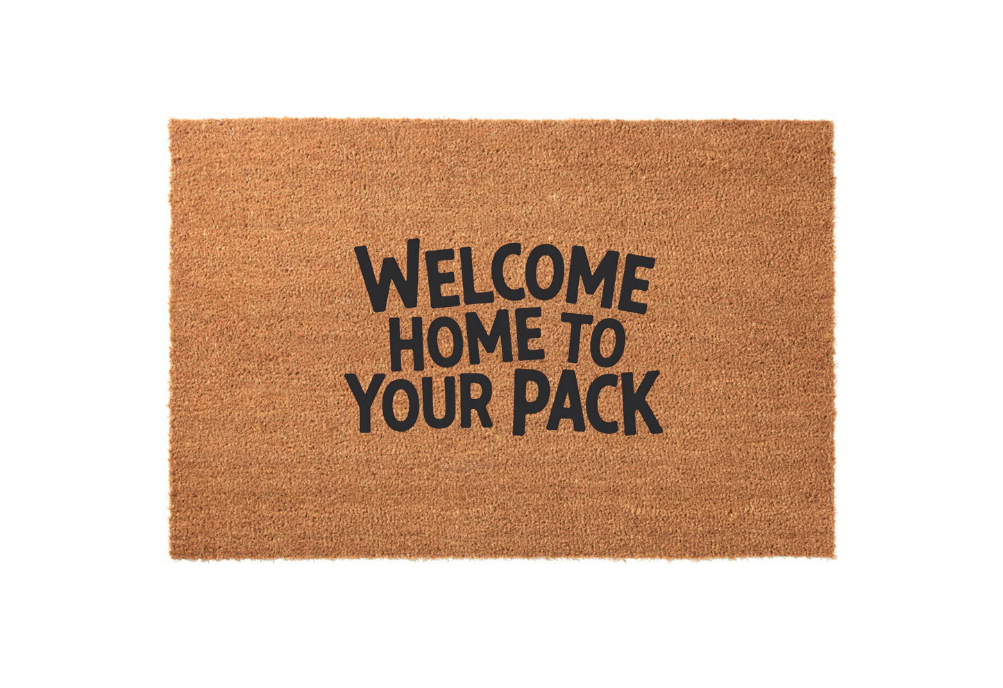 Welcome Home to Your Pack Welcome Mat