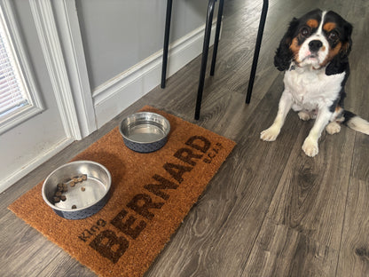 Personalized Pet Food Mat