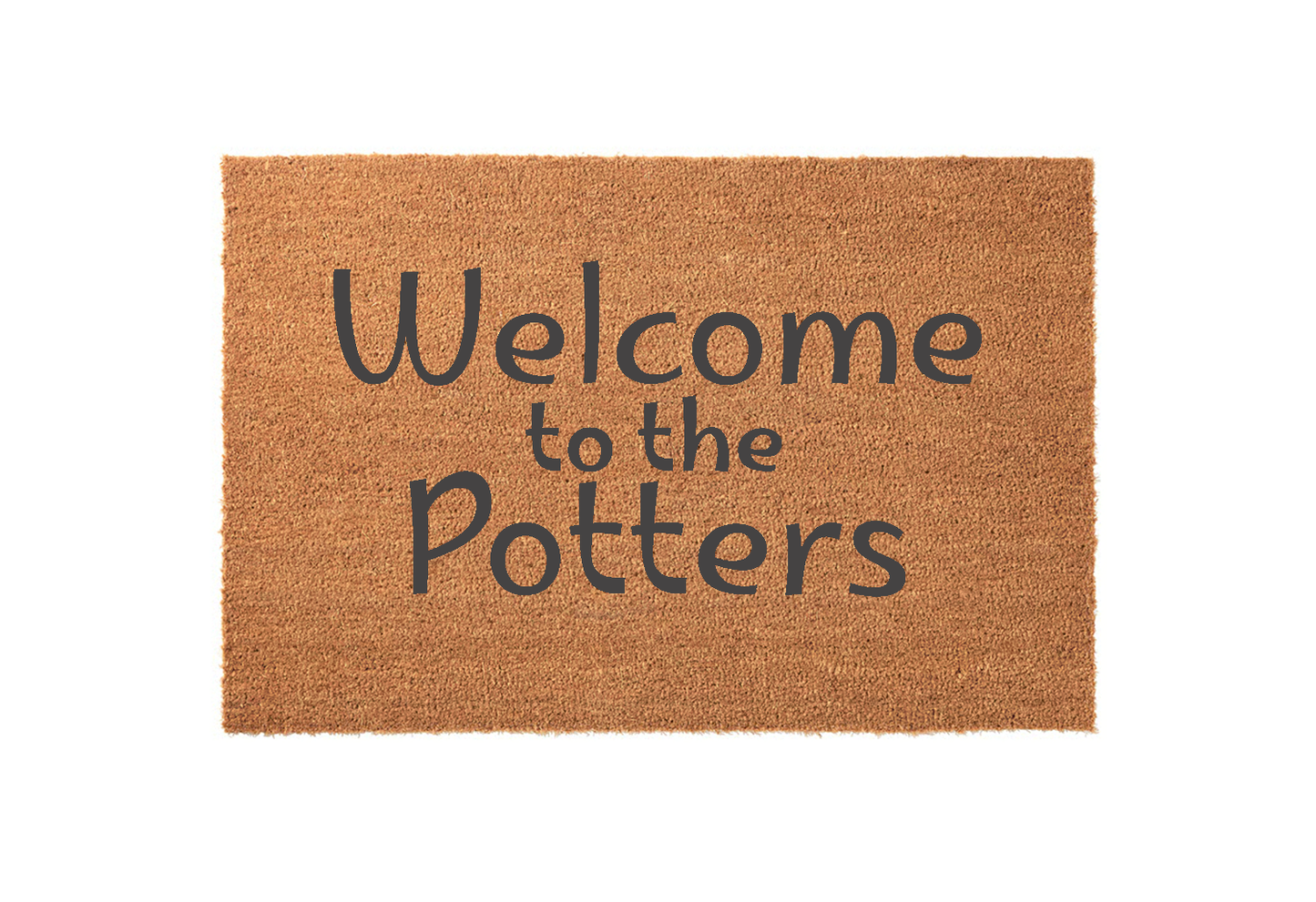 Welcome to the [Last Name]s Welcome Mat