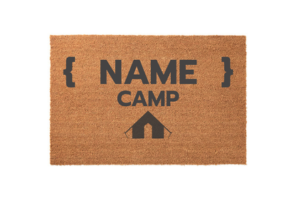 Camper/RV Name Personalized Welcome Mat