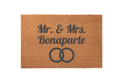 Wedding Welcome Mat