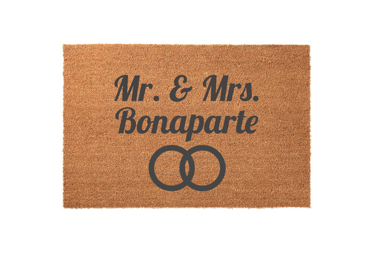 Wedding Welcome Mat